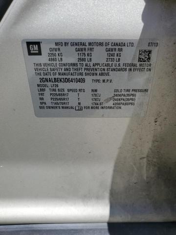 2013 CHEVROLET EQUINOX LS
