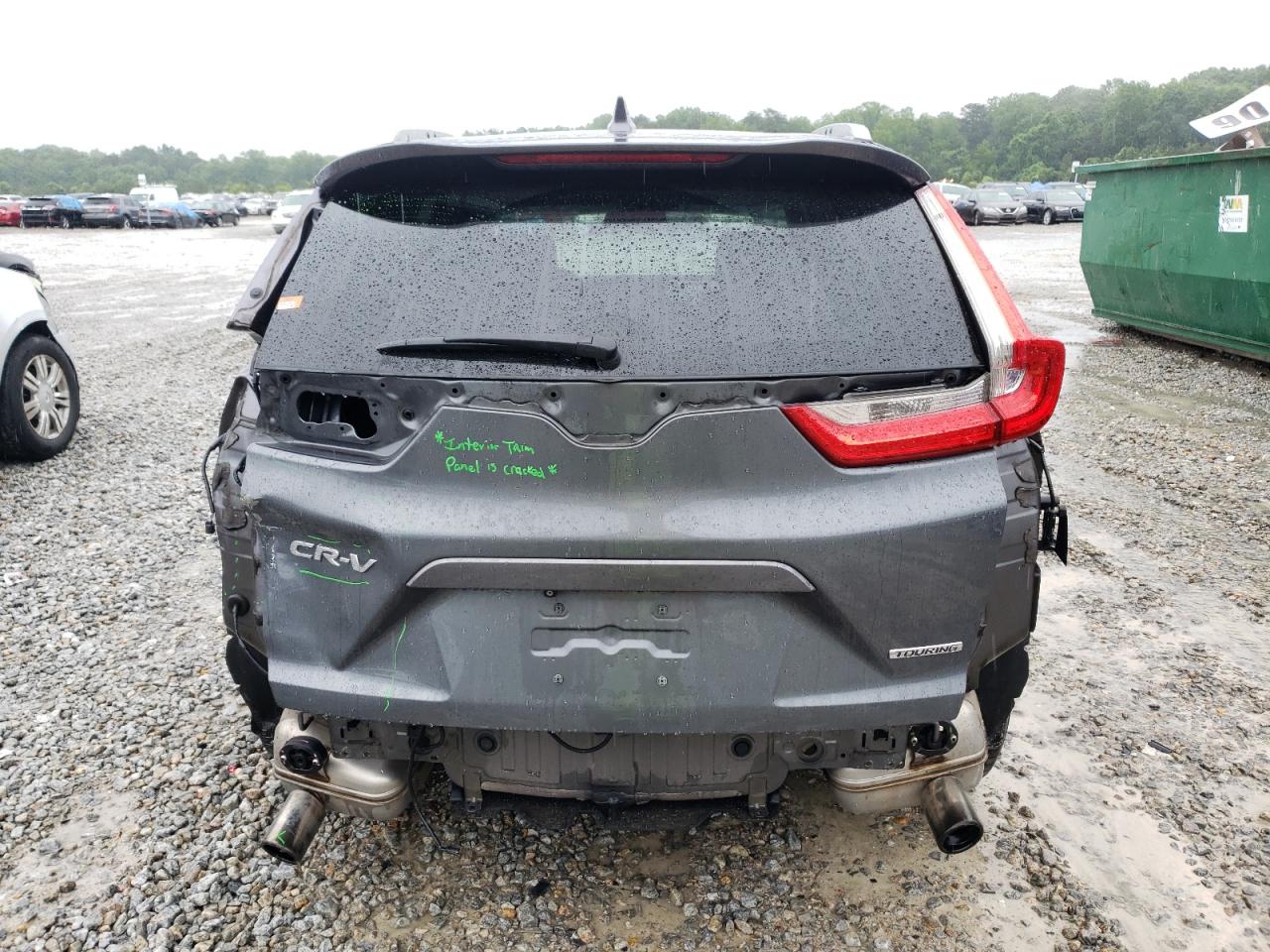 2017 Honda Cr-V Touring VIN: 5J6RW1H99HL016054 Lot: 59118175