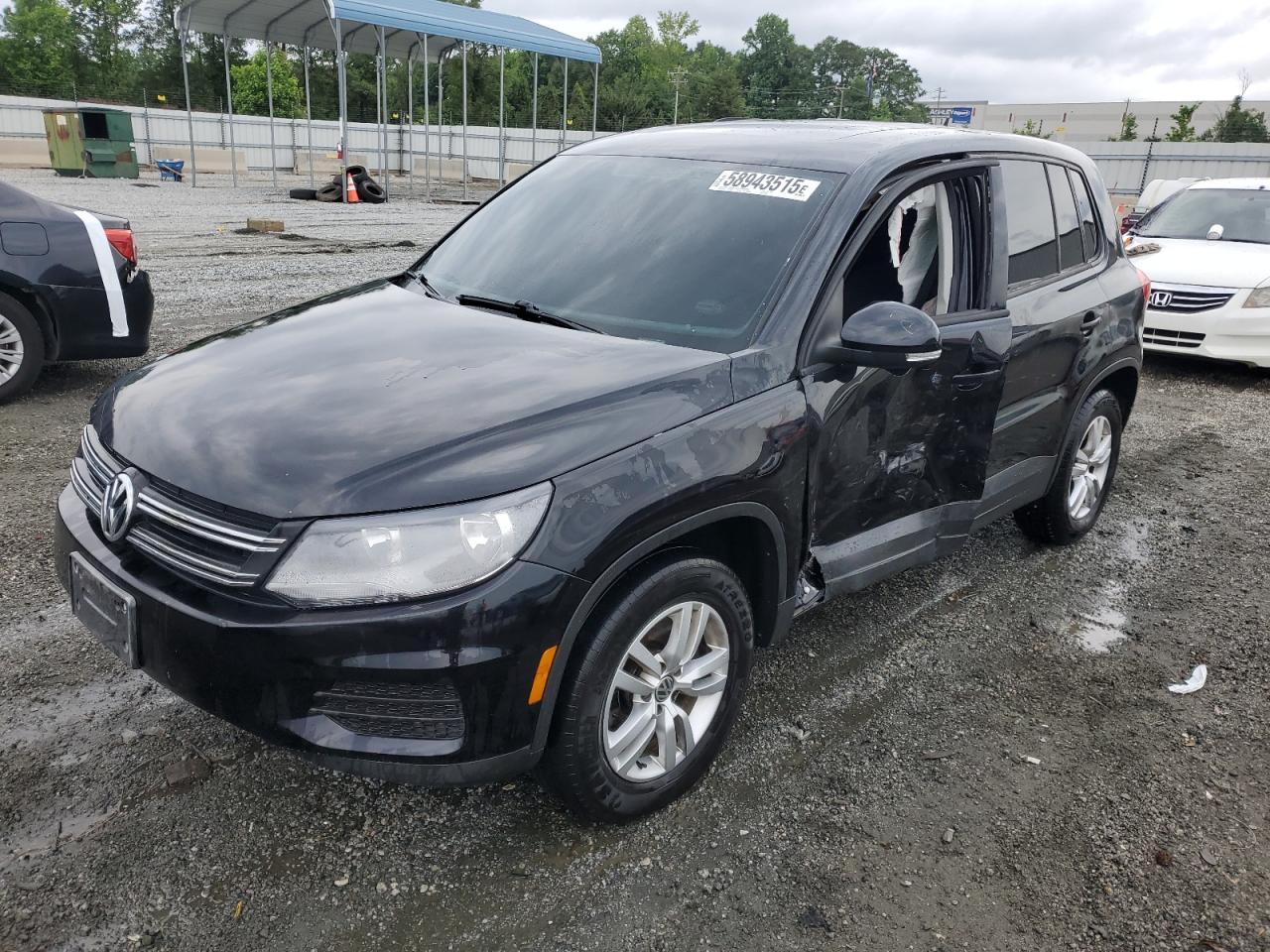 2012 Volkswagen Tiguan S for Sale in Spartanburg, SC - Side