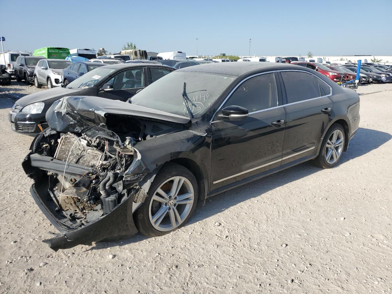 2015 Volkswagen Passat Sel იყიდება Greenwood-ში, NE - Front End