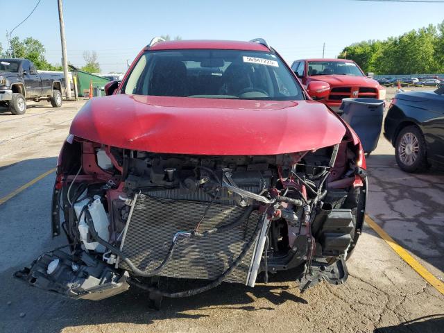  NISSAN ROGUE 2017 Czerwony