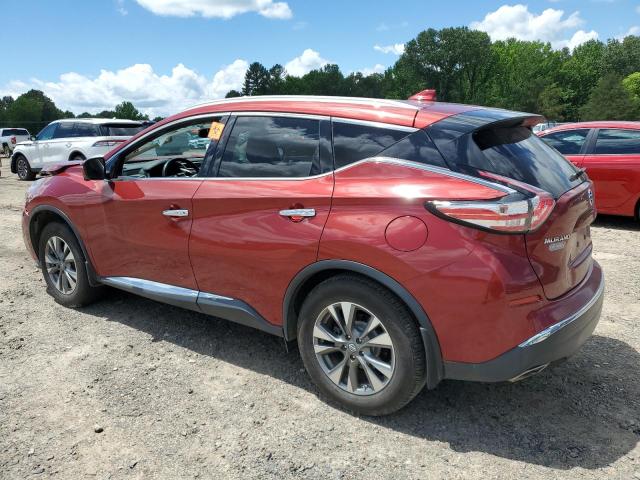  NISSAN MURANO 2018 Czerwony
