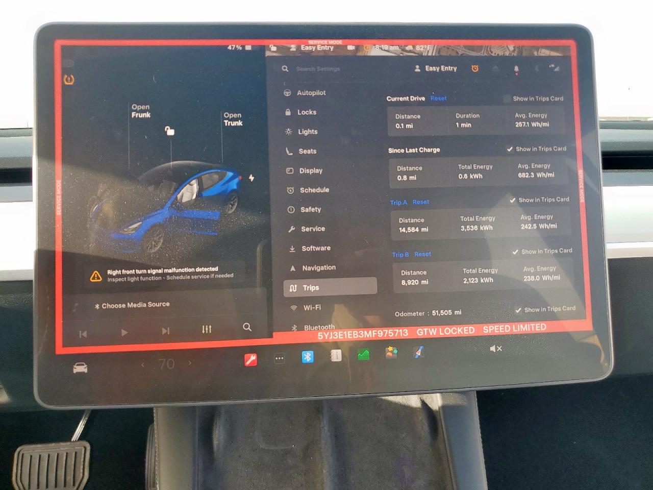 2021 Tesla Model 3 VIN: 5YJ3E1EB3MF975713 Lot: 56130315