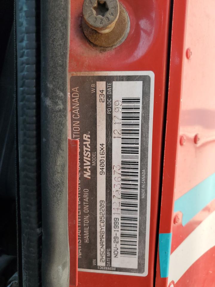 2000 International 9400 9400I VIN: 2HSCNAMR8YC052209 Lot: 56248525