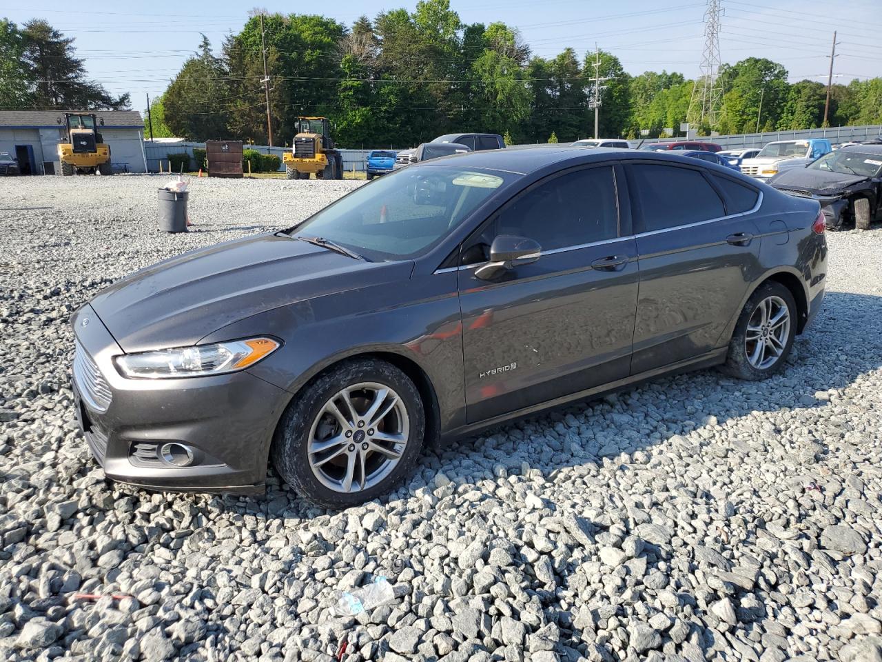 2016 Ford Fusion Se Hybrid na sprzedaż w Mebane, NC - Mechanical