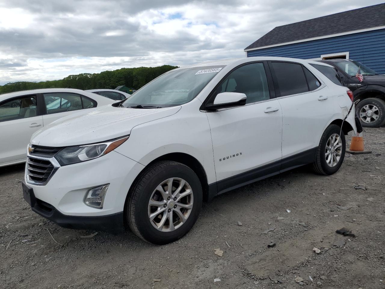 2018 Chevrolet Equinox Lt en Venta en Assonet, MA - Rear End