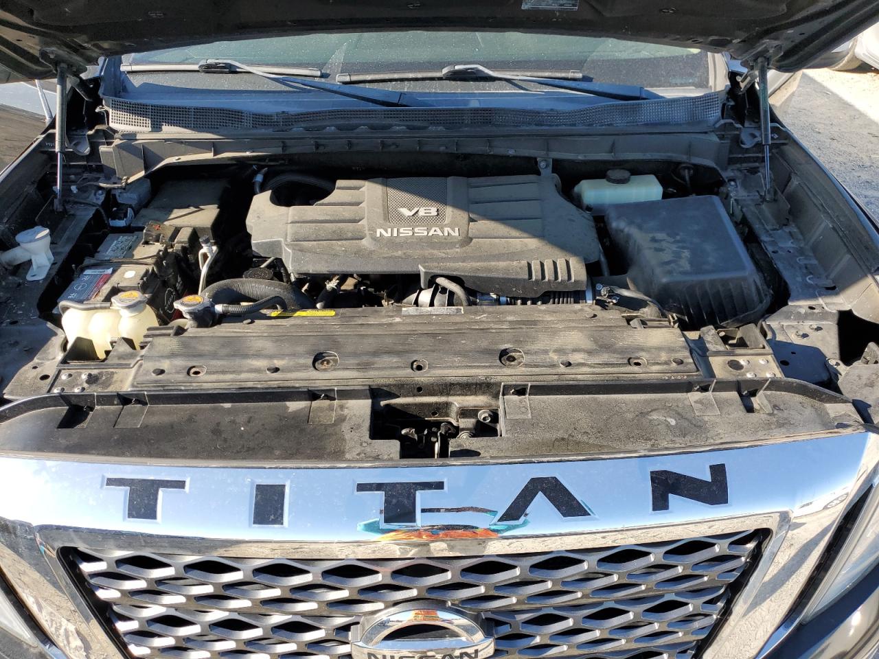 2017 Nissan Titan Sv VIN: 1N6AA1E65HN536197 Lot: 57022465