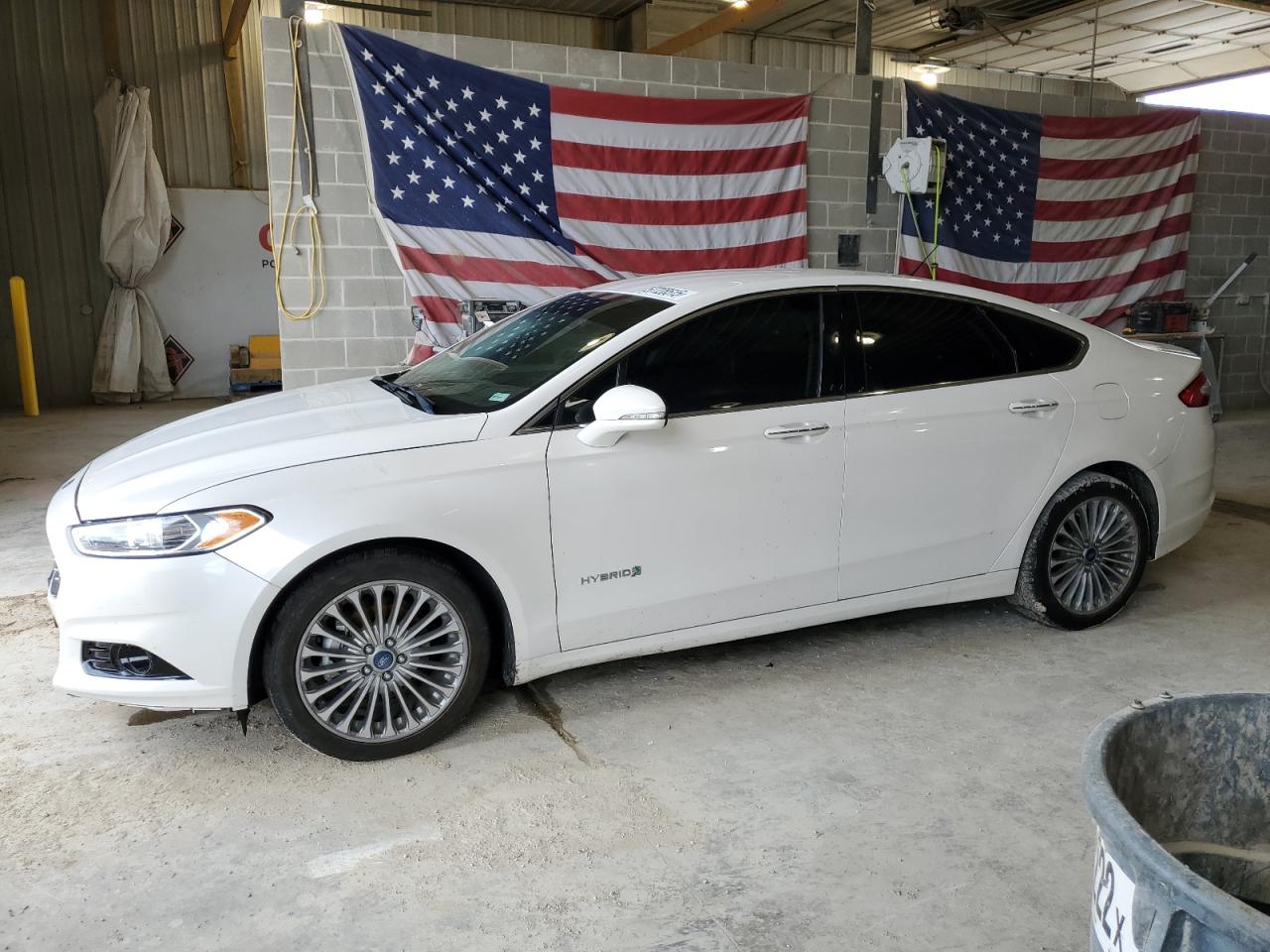 2014 Ford Fusion Titanium Hev en Venta en Columbia, MO - Mechanical