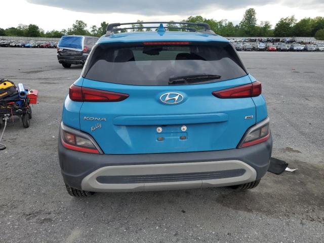  HYUNDAI KONA 2022 Темно-бірюзовий