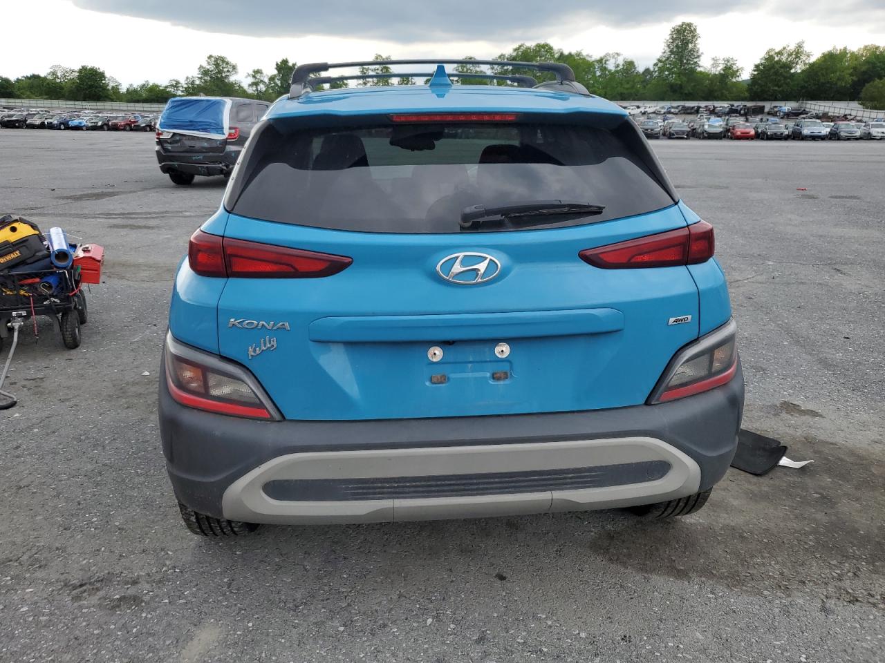 2022 Hyundai Kona Sel VIN: KM8K6CAB5NU832406 Lot: 59025975