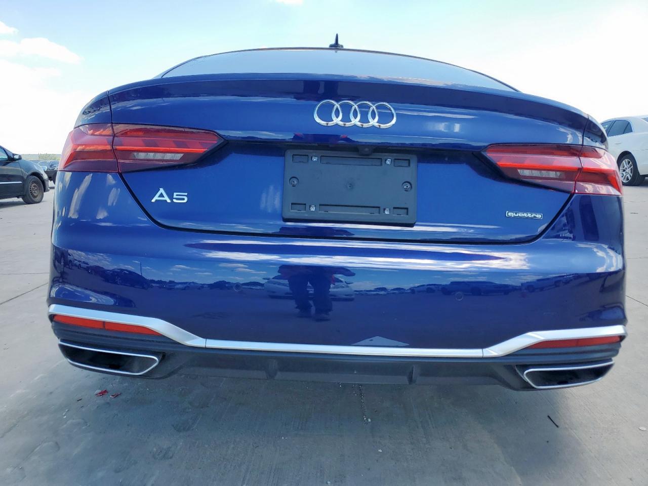 2021 Audi A5 Premium 45 VIN: WAUDACF56MA037974 Lot: 55827565