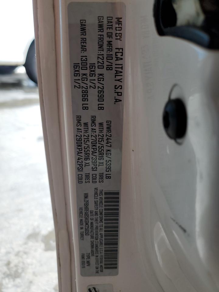 2019 Ram Promaster City VIN: ZFBHRFAB5K6M25650 Lot: 54913775