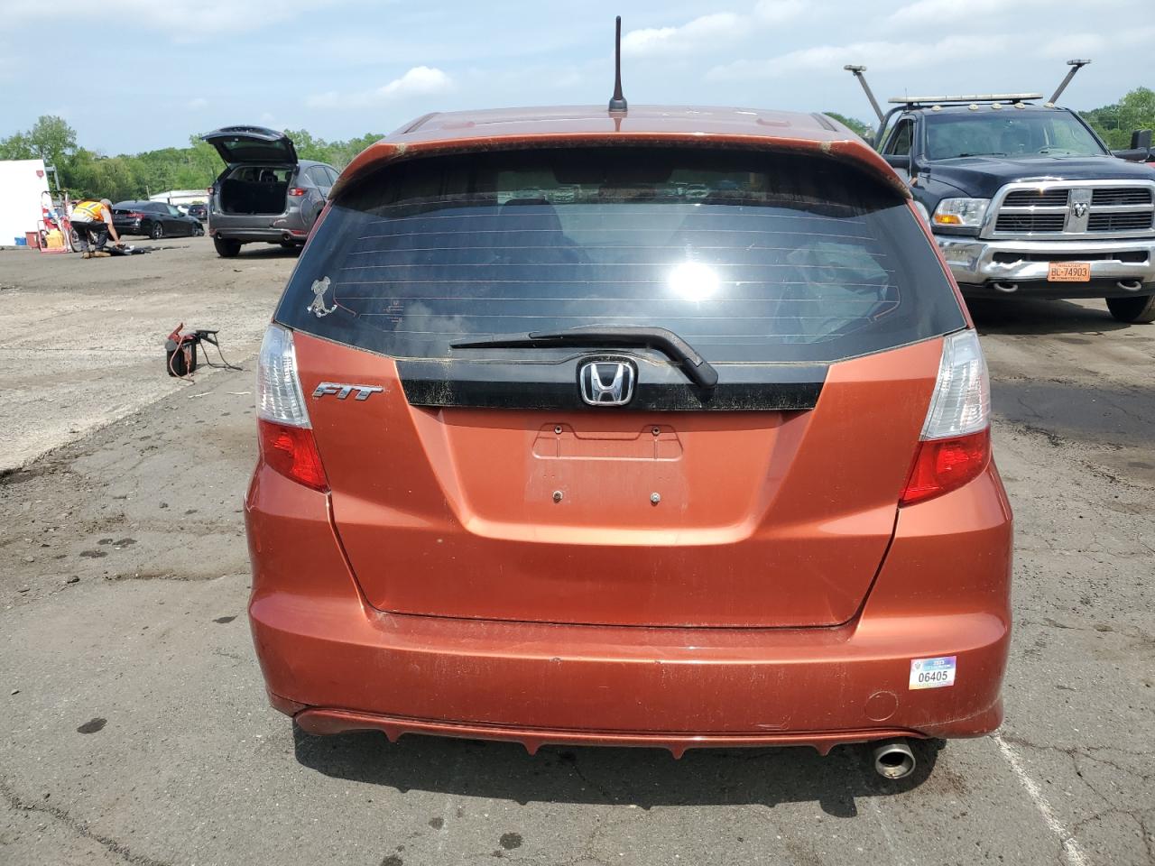 2012 Honda Fit Sport VIN: JHMGE8G58CC031384 Lot: 56018145