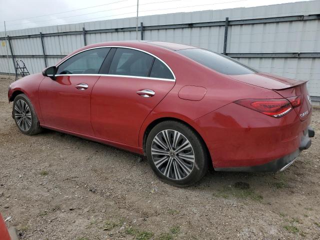  MERCEDES-BENZ CLA-CLASS 2021 Czerwony