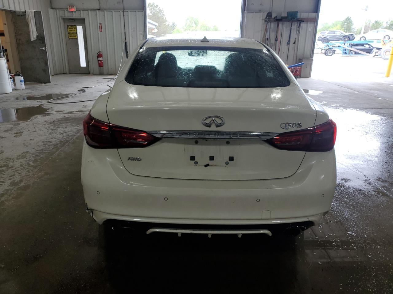 2019 Infiniti Q50 Red Sport 400 VIN: JN1FV7AR2KM830124 Lot: 56901335