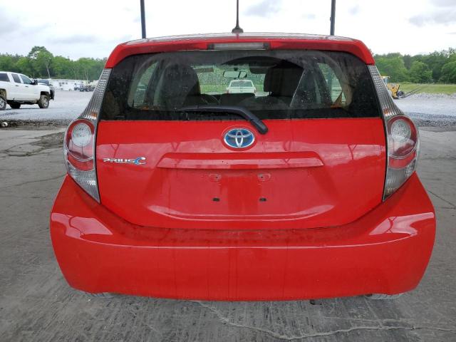  TOYOTA PRIUS 2013 Red