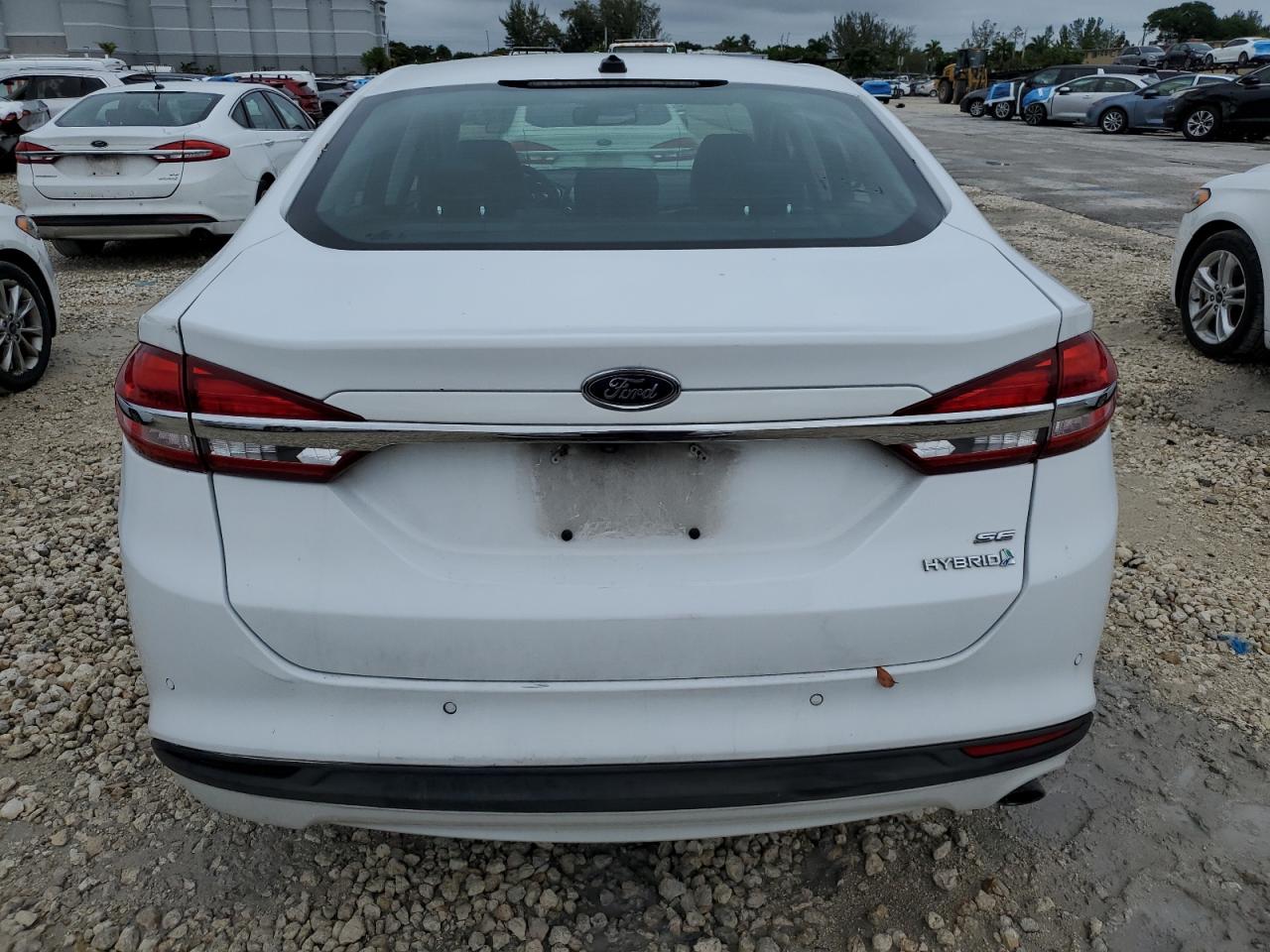 2018 Ford Fusion Se Hybrid VIN: 3FA6P0LU0JR278697 Lot: 54039305