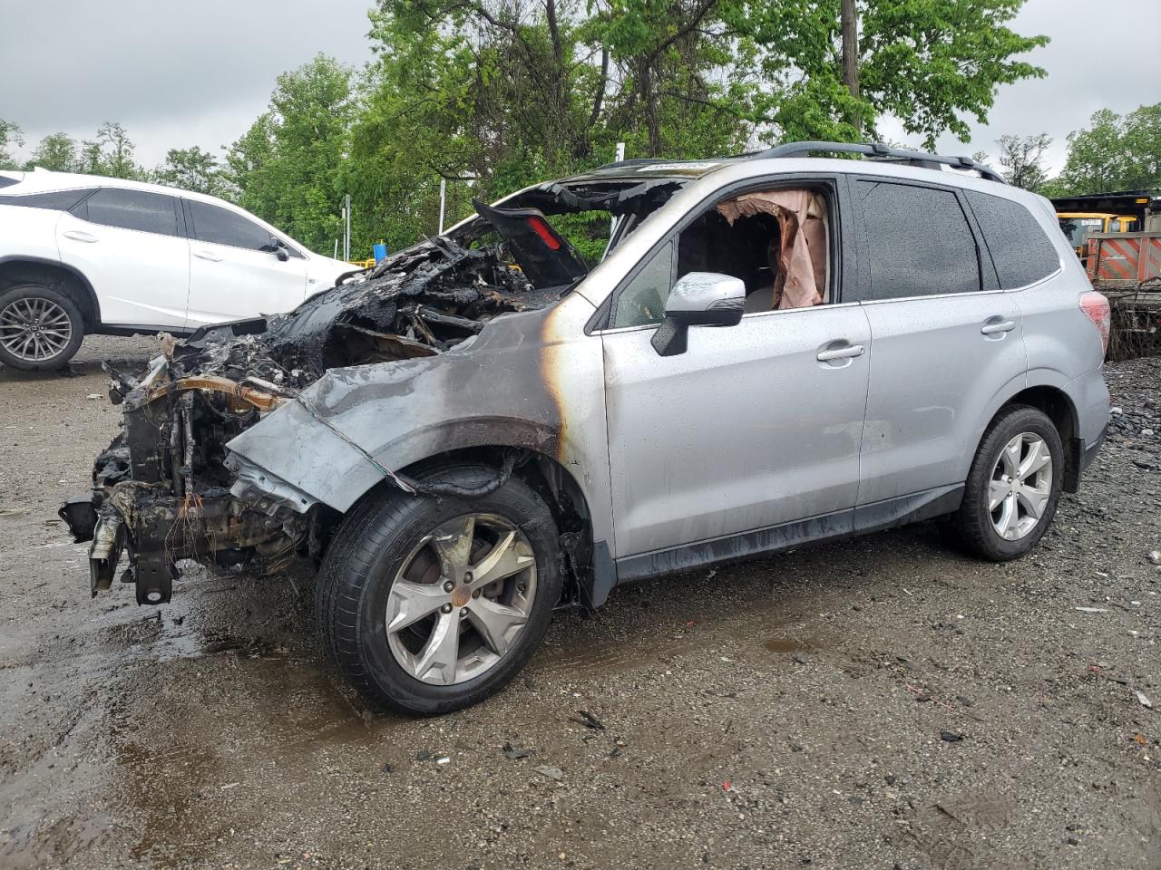 2014 Subaru Forester 2.5I Touring de vânzare în Baltimore, MD - Burn - Engine