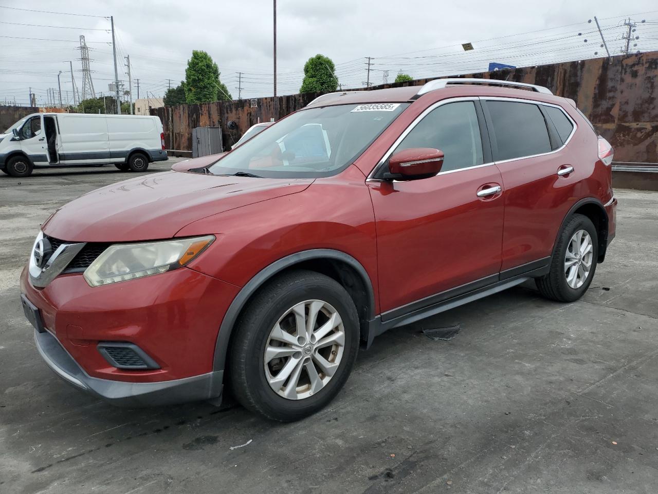 2015 Nissan Rogue S იყიდება Wilmington-ში, CA - Rear End