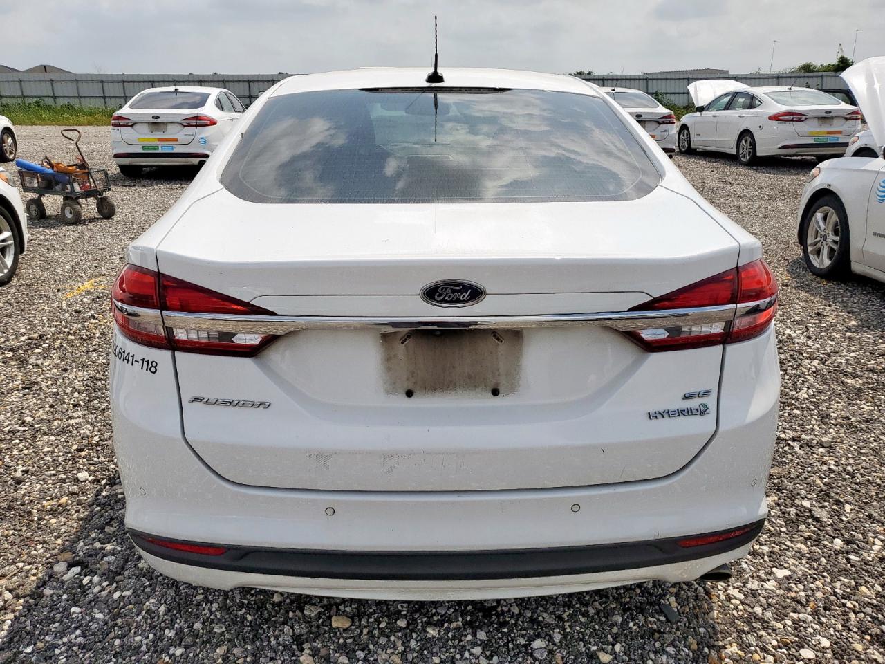 2018 Ford Fusion Se Hybrid VIN: 3FA6P0LU4JR171684 Lot: 54035205