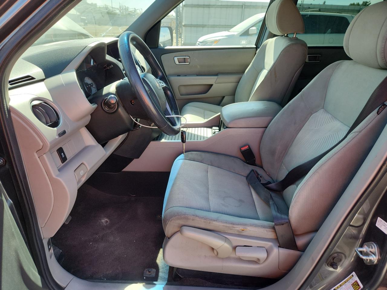 2012 Honda Pilot Lx VIN: 5FNYF4H27CB075489 Lot: 58254775