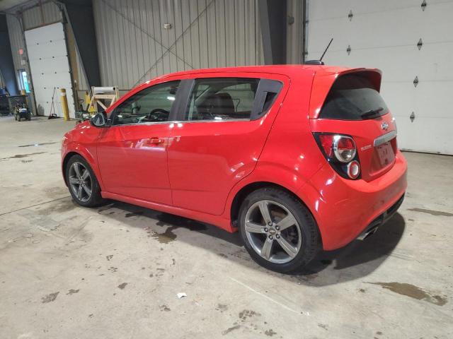  CHEVROLET SONIC 2016 Czerwony