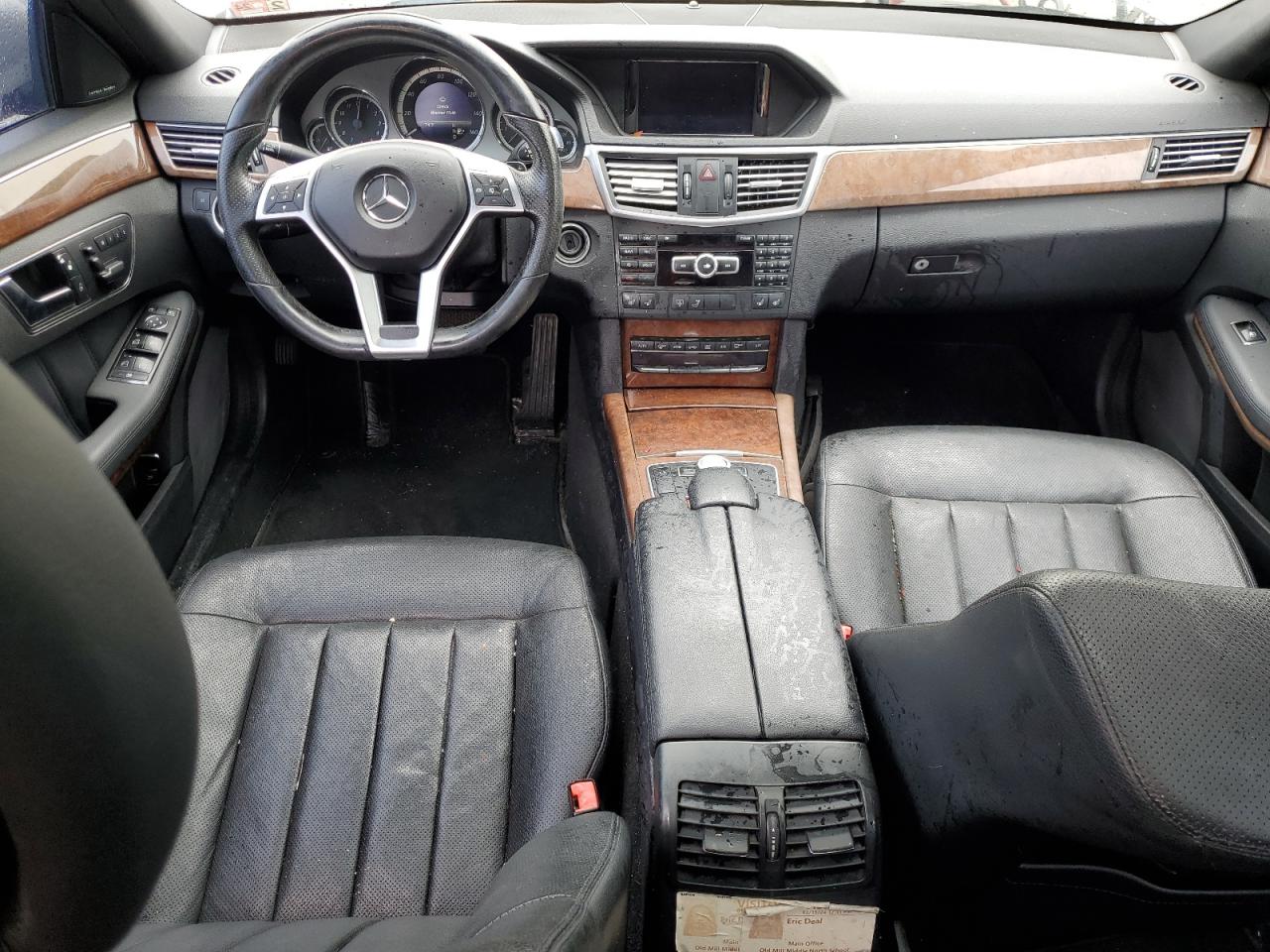2013 Mercedes-Benz E 550 4Matic VIN: WDDHF9BB8DA722147 Lot: 55502535