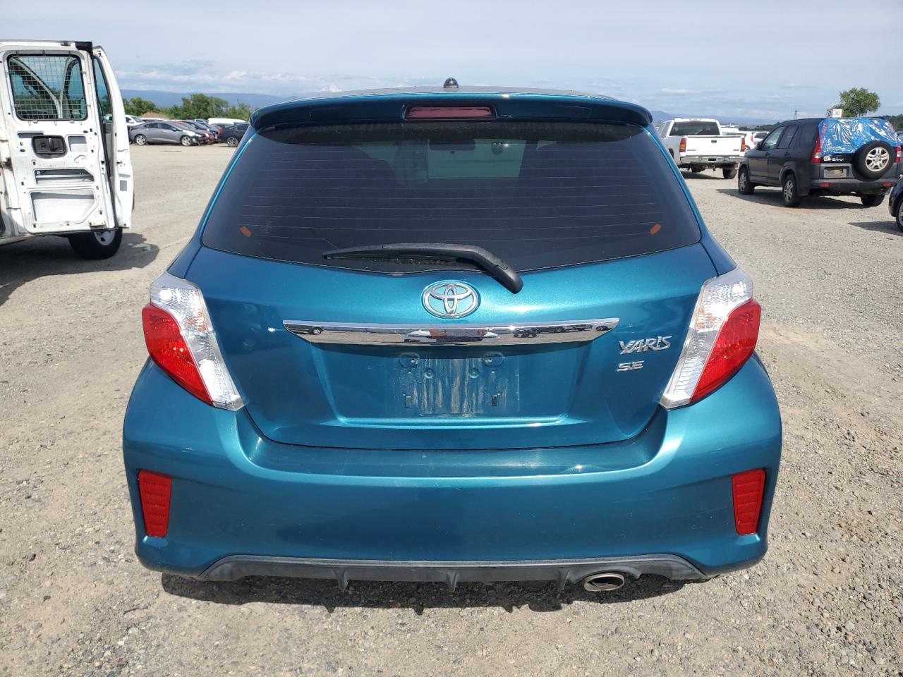2012 Toyota Yaris VIN: JTDKTUD34CD507802 Lot: 57292485