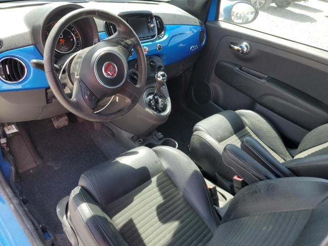  FIAT 500 2016 Синий
