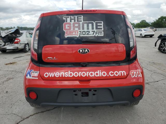  KIA SOUL 2019 Червоний