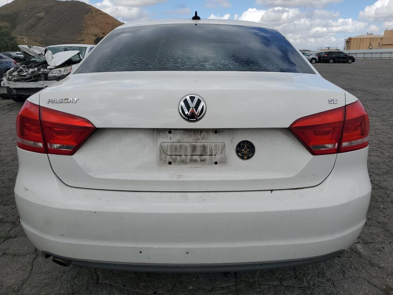 2012 Volkswagen Passat Se VIN: 1VWBP7A39CC028286 Lot: 56596085