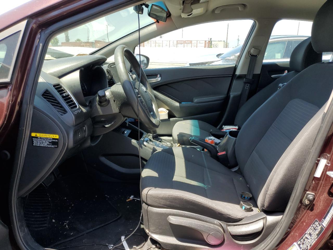 2017 Kia Forte Lx VIN: 3KPFL4A74HE117622 Lot: 57132015
