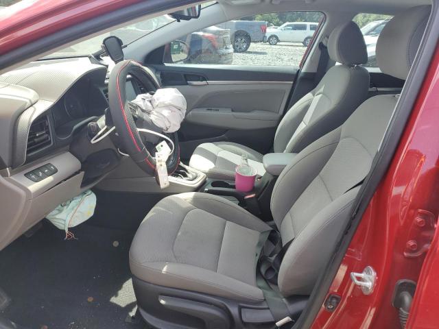  HYUNDAI ELANTRA 2020 Czerwony