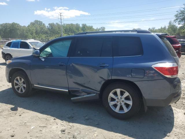  TOYOTA HIGHLANDER 2013 Blue