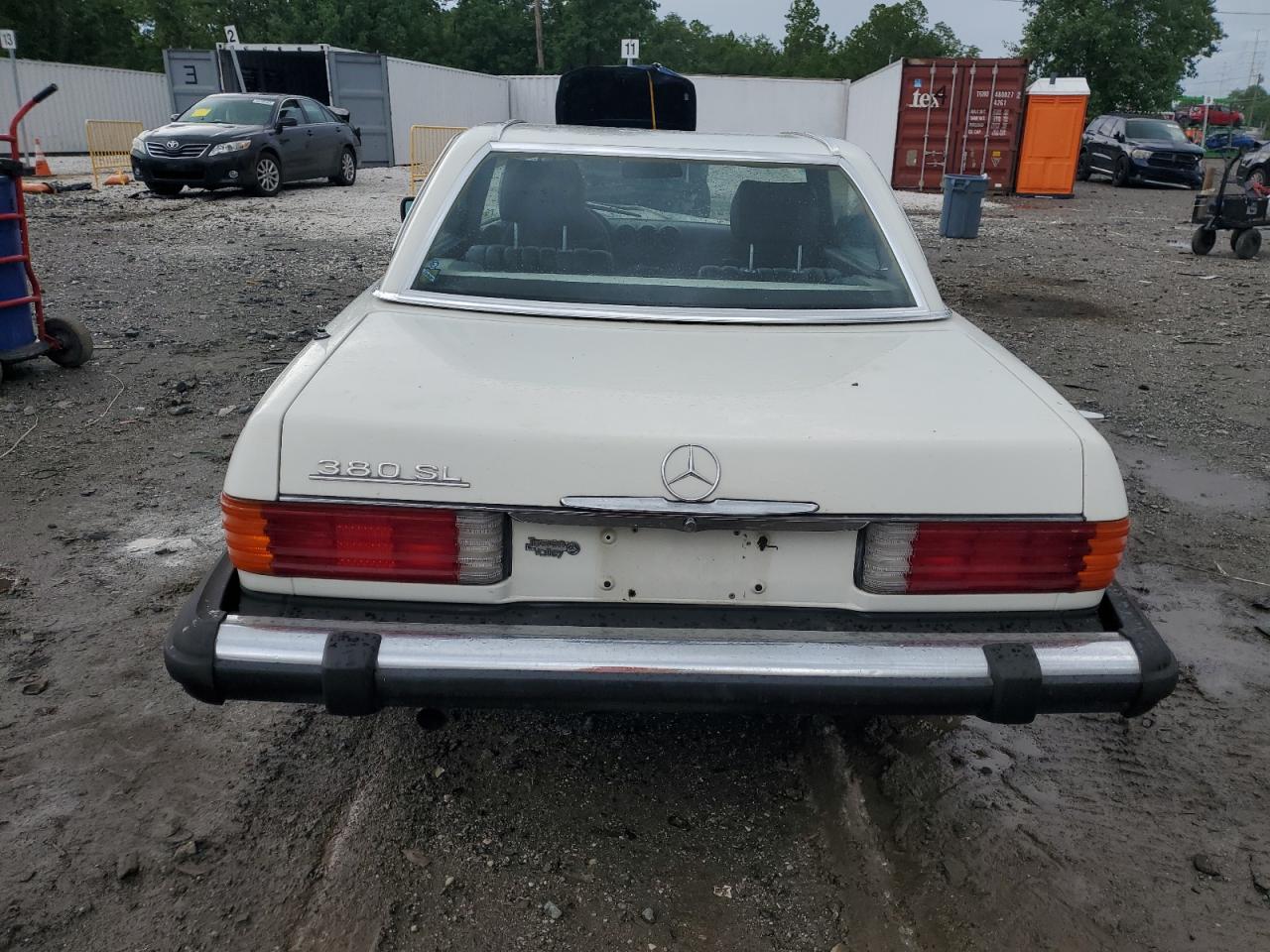1981 Mercedes-Benz 380 Sl VIN: WDBBA45A0BB006708 Lot: 58204955