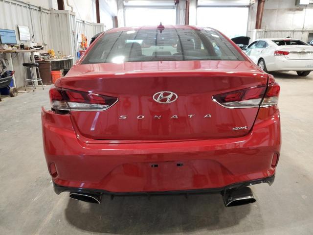  HYUNDAI SONATA 2019 Czerwony