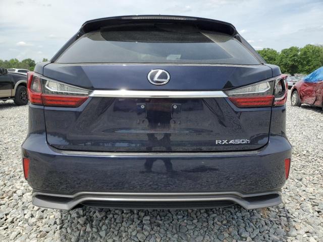  LEXUS RX450 2018 Granatowy