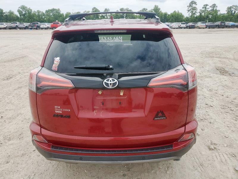  TOYOTA RAV4 2018 Бургунди