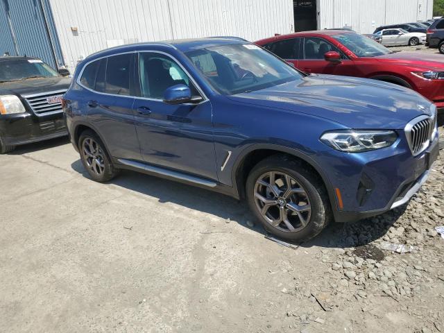  BMW X3 2022 Синий