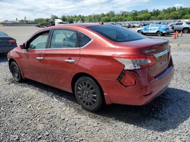  NISSAN SENTRA 2015 Бургунди