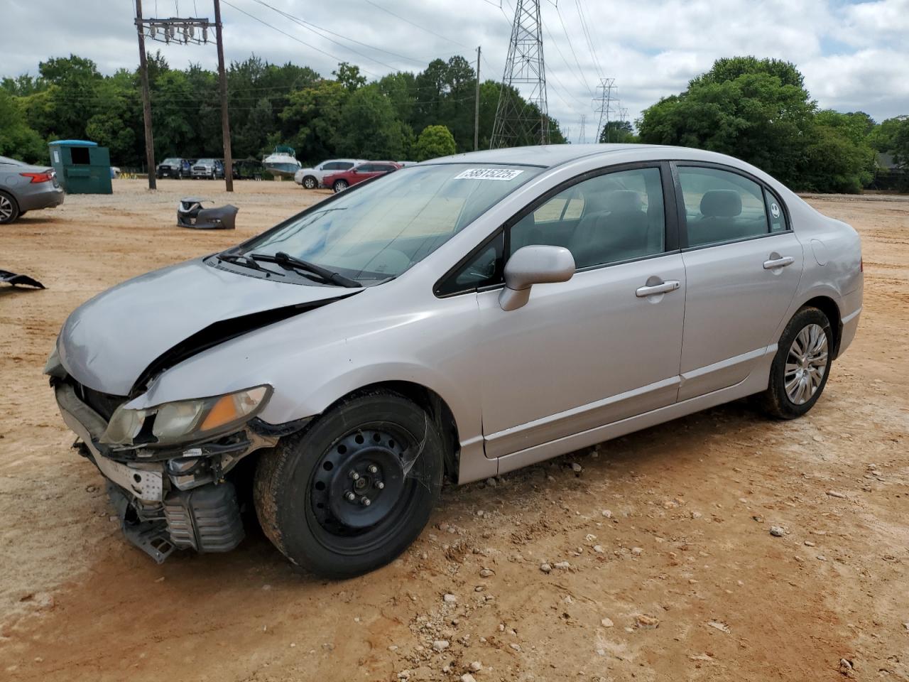 2009 Honda Civic Lx للبيع في China Grove، NC - Front End