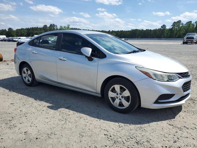  CHEVROLET CRUZE 2017 Silver