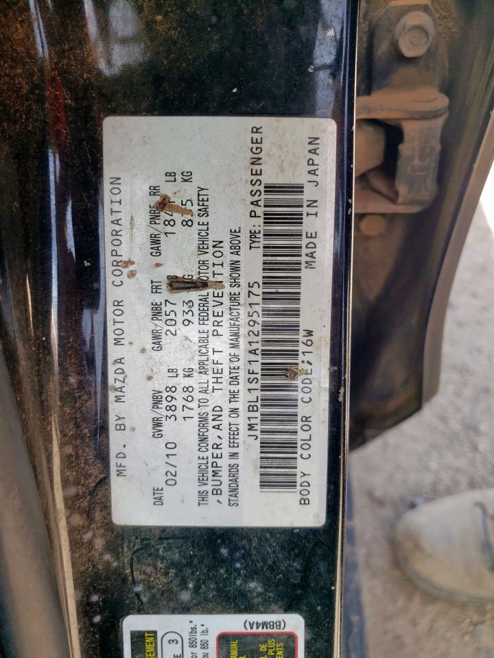 2010 Mazda 3 I VIN: JM1BL1SF1A1295175 Lot: 56892875