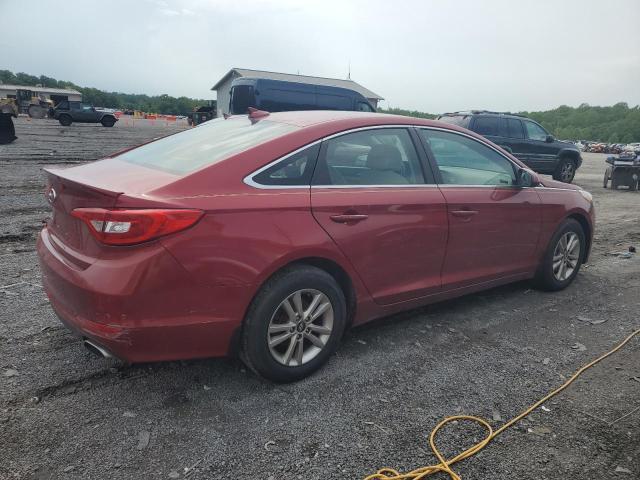 Sedans HYUNDAI SONATA 2015 Red