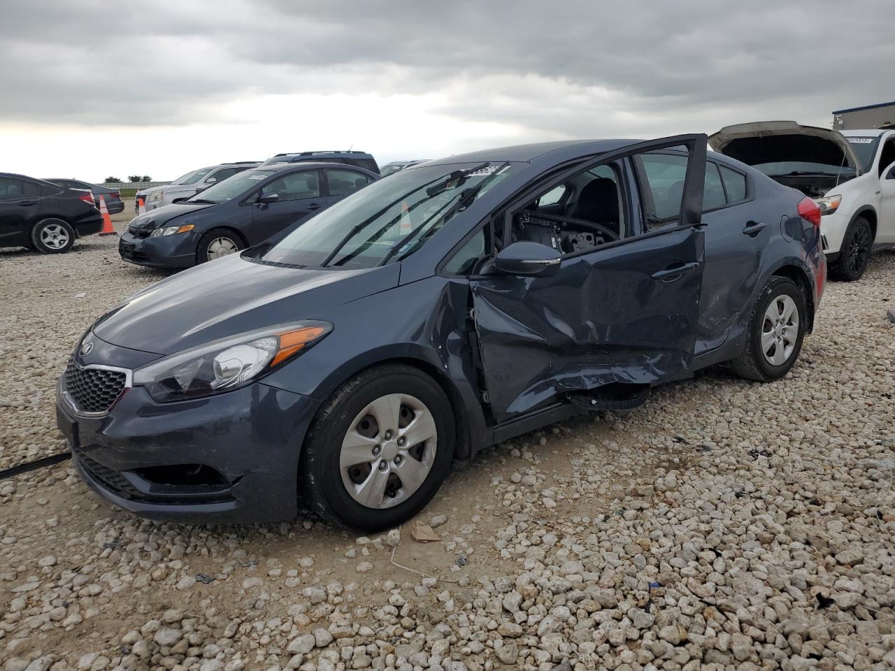 2016 Kia Forte Lx за продажба в Taylor, TX - Side