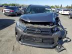 2018 Toyota Highlander Se на продаже в Vallejo, CA - Front End