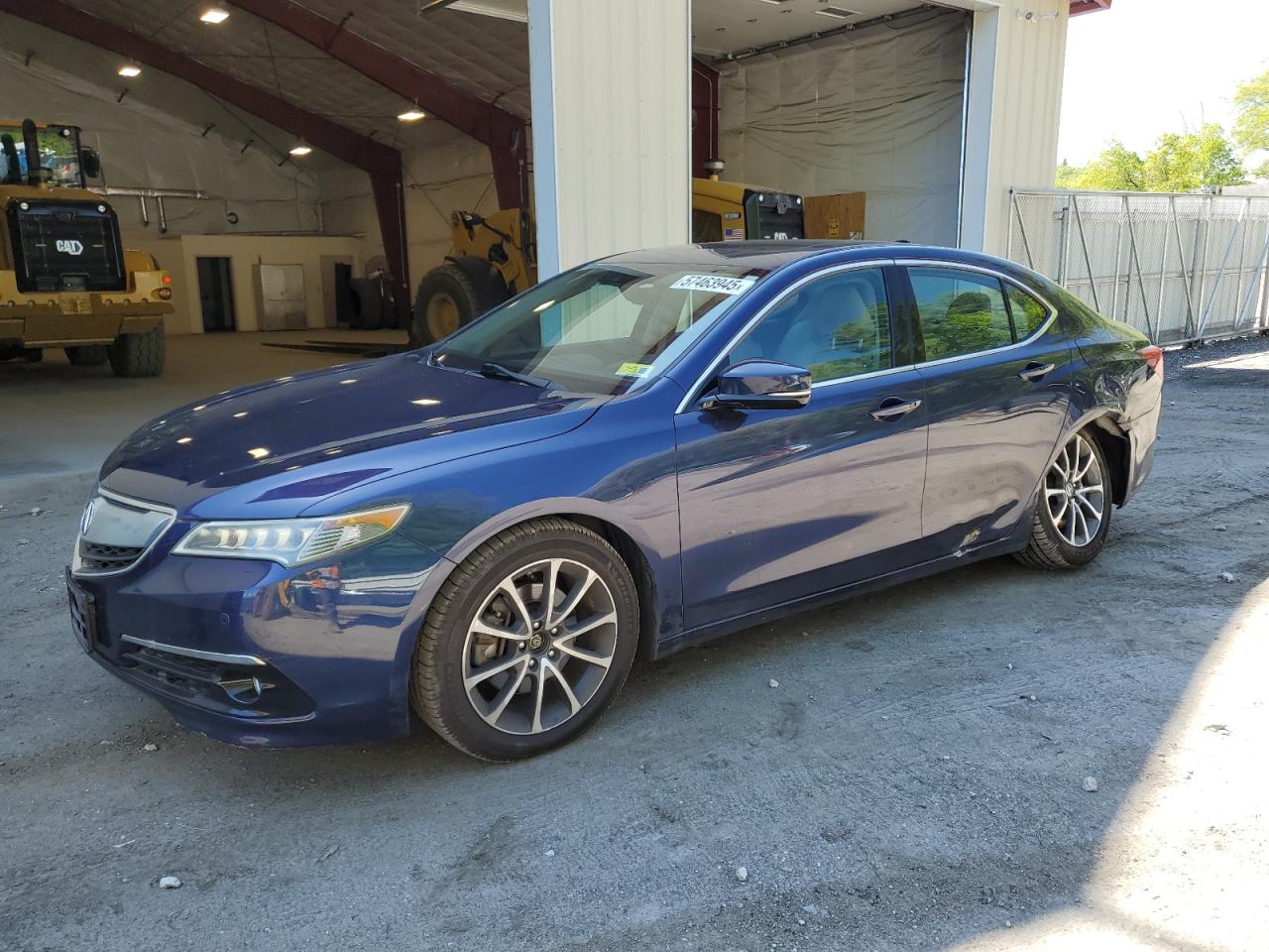 2015 Acura Tlx Advance for Sale in Center Rutland, VT - Rear End