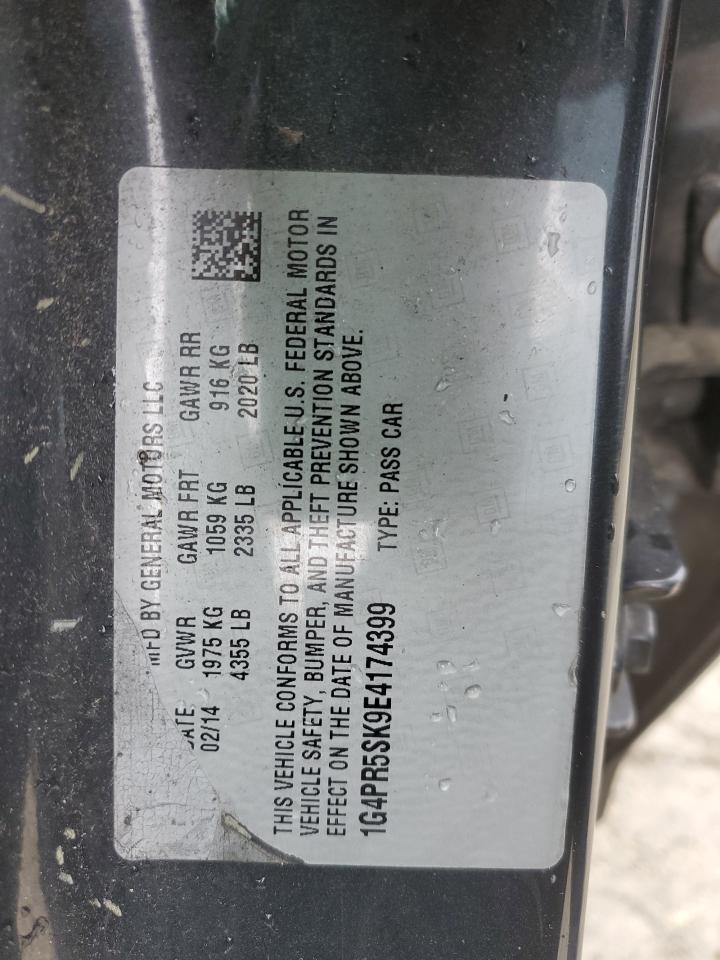 2014 Buick Verano Convenience VIN: 1G4PR5SK9E4174399 Lot: 56730835
