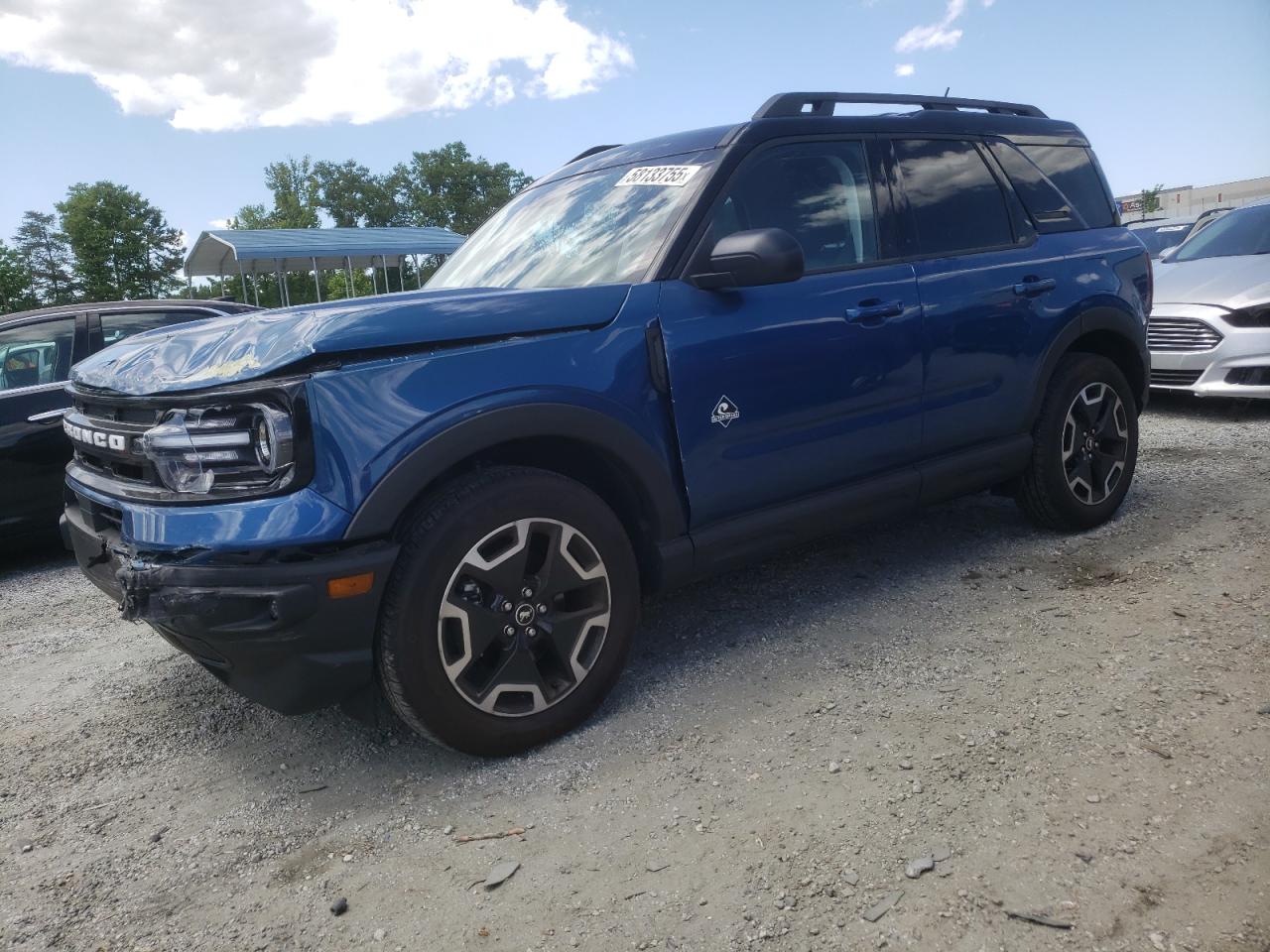 2024 Ford Bronco Sport Outer Banks na sprzedaż w Spartanburg, SC - All Over