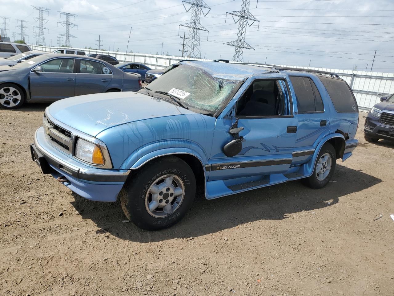 1997 Chevrolet Blazer იყიდება Elgin-ში, IL - Rollover